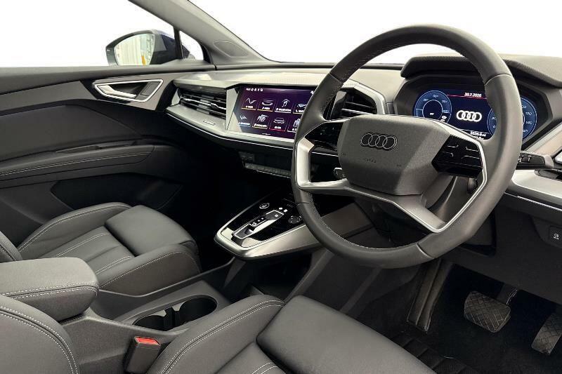 Audi Q4 E Tron 150Kw 40 63Kwh Sport Leather Blue #6