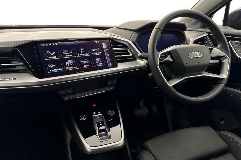 Audi Q4 E Tron 150Kw 40 63Kwh Sport Leather Blue #2
