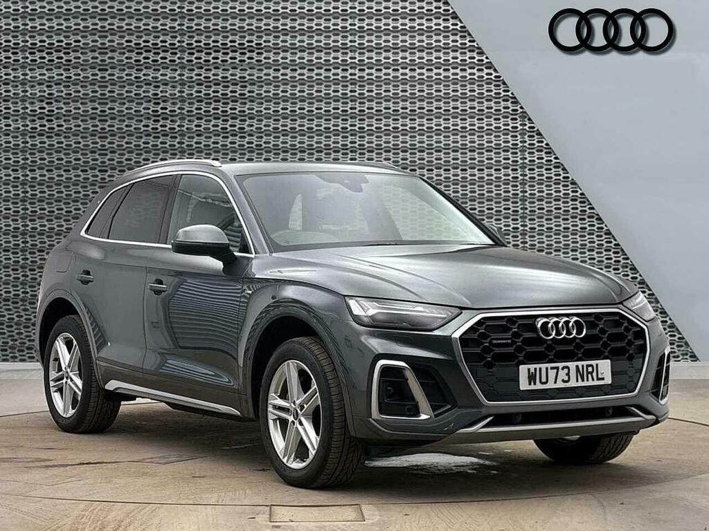 Audi Q5 S Line 40 Tdi Quattro 204 Ps S Tronic Grey