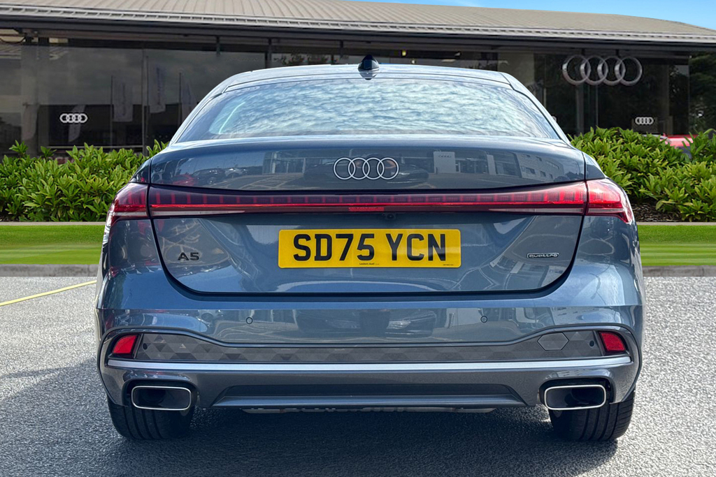 Audi A5 Sport E-hybrid Quattro 299 Ps S Tronic SD75YCN Blue #4