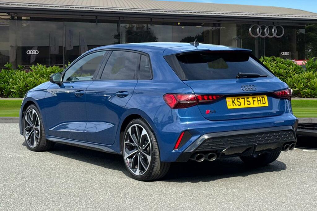 Audi S3 Black Edition Tfsi 333 Ps S Tronic KS75FHD Blue #2