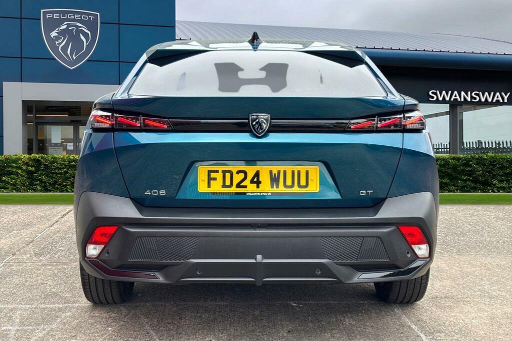 Peugeot 408 1.2 Puretech Gt Fastback Eat Euro 6 Ss Blue #4