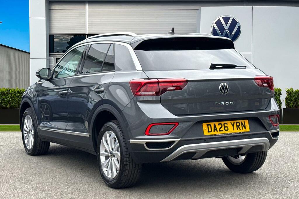 Volkswagen T-Roc 2.0 Tdi Evo Style Keyless, Rear View Camera Grey #2