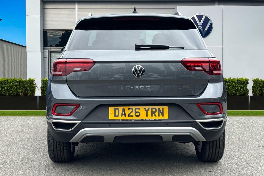 Volkswagen T-Roc 2.0 Tdi Evo Style Keyless, Rear View Camera Grey #4