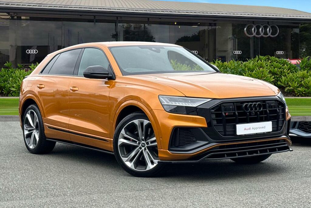 Audi SQ8 Black Edition Tfsi 507 Ps Tiptronic Orange