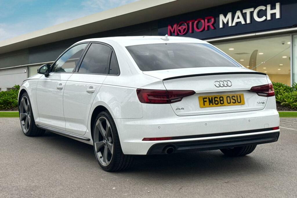 Audi A4 1.4 Tfsi Black Edition Euro 6 Ss White #2