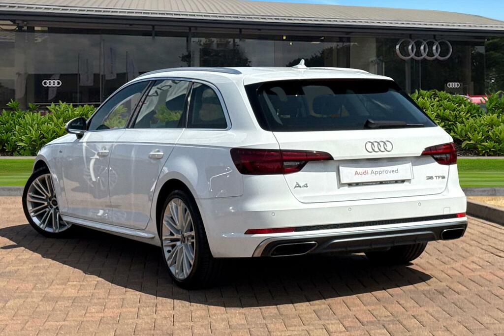 Audi A4 Avant Avant S Line 35 Tfsi 150 Ps 6-Speed White #2