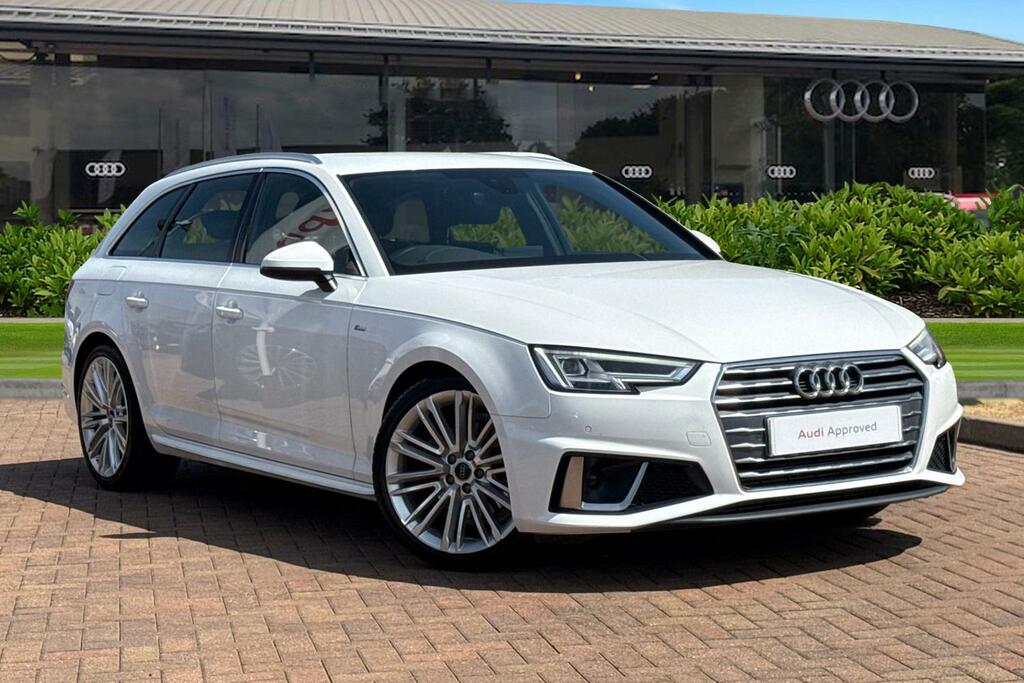 Audi A4 Avant Avant S Line 35 Tfsi 150 Ps 6-Speed White