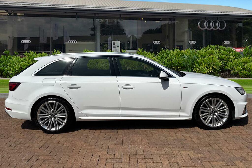 Audi A4 Avant Avant S Line 35 Tfsi 150 Ps 6-Speed White #3