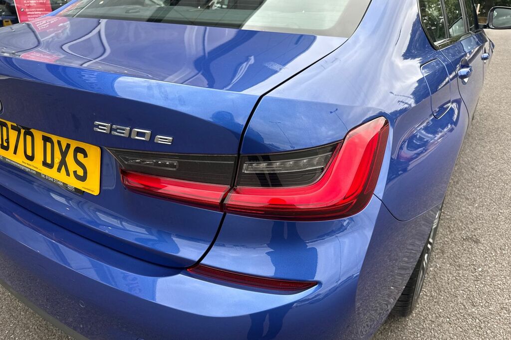 BMW 3 Series 330E M Sport Step Blue #7