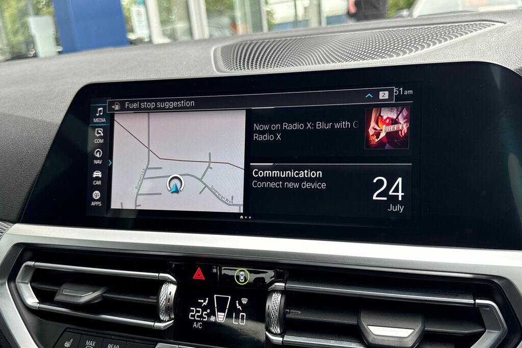 BMW 3 Series 330E M Sport Step Blue #16