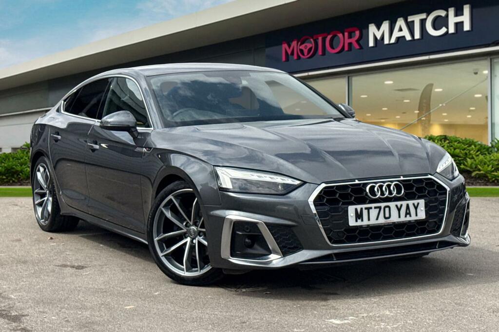Audi A5 2.0 Tdi 35 S Line Sportback S Tronic Euro 6 Ss Grey