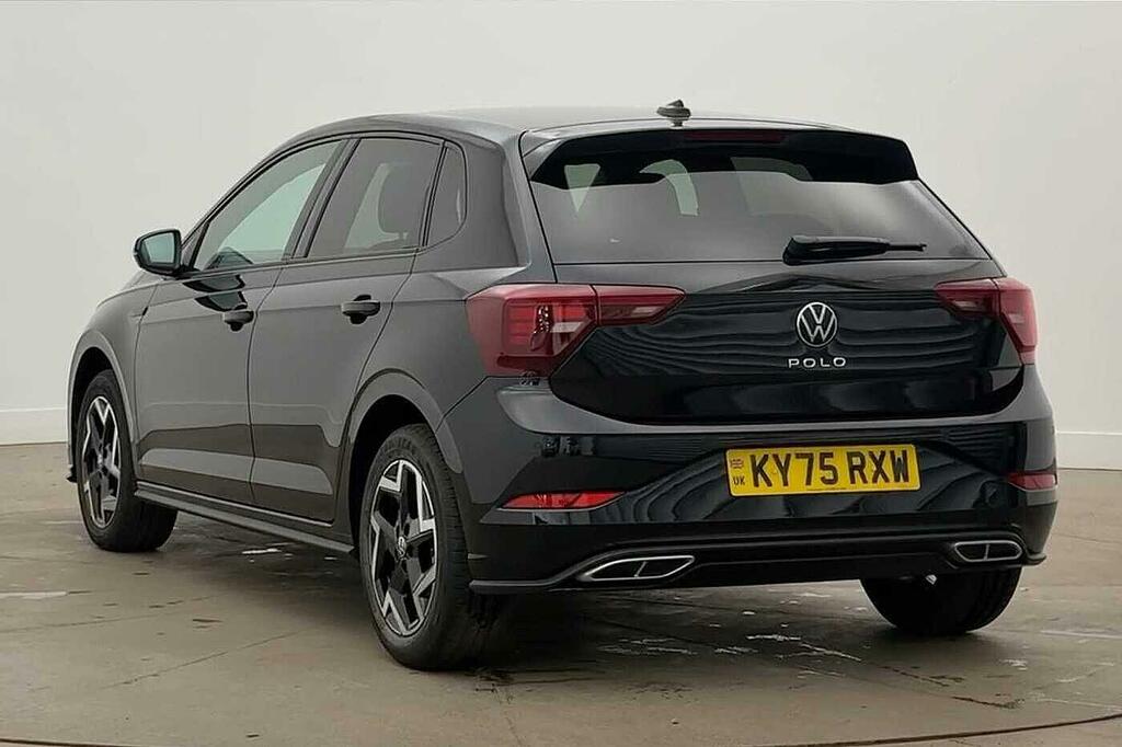 Volkswagen Polo 1.0 Tsi 115 R-line Dsg Black #3