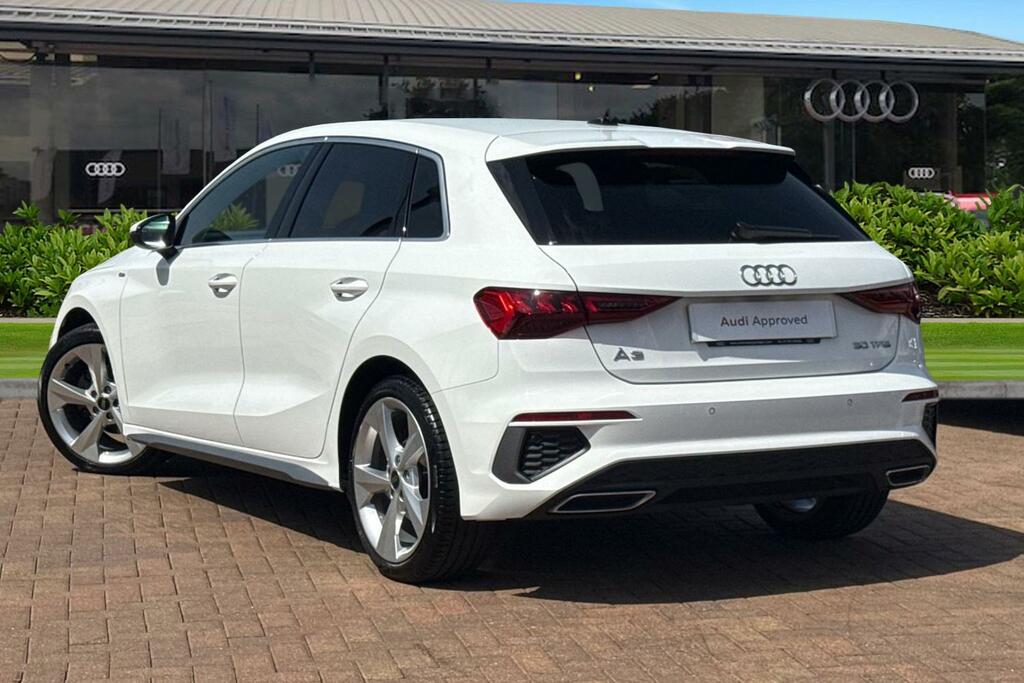 Audi A3 30 Tfsi S Line S Tronic White #2