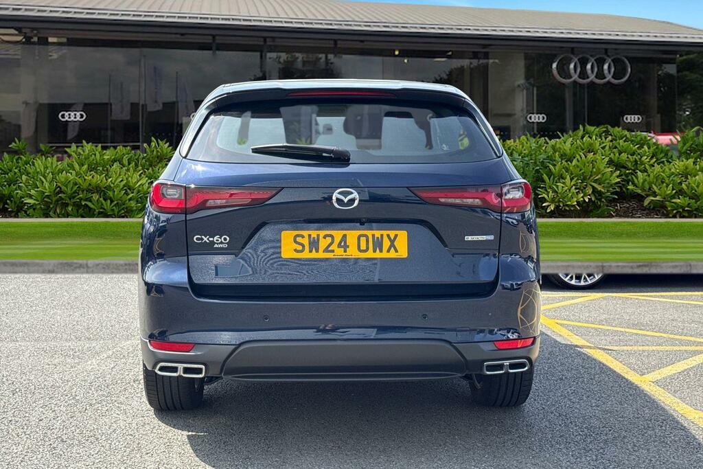 Mazda CX-60 2.5 Phev Exclusive-line Blue #4