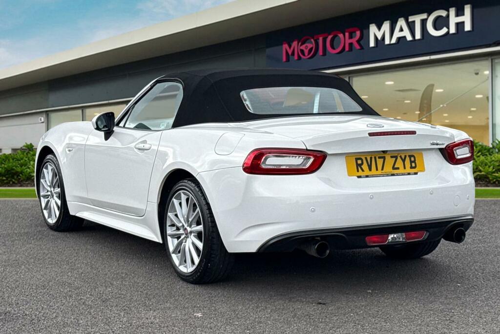 Fiat 124 Spider 1.4 Multiair Lusso Plus Euro 6 White #2