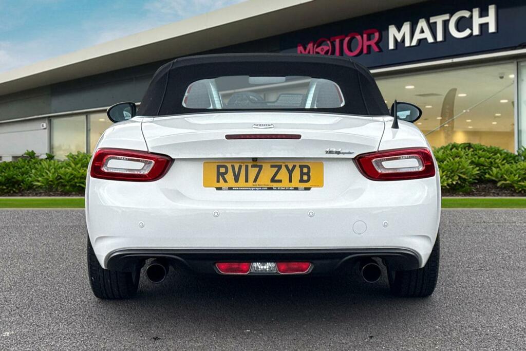 Fiat 124 Spider 1.4 Multiair Lusso Plus Euro 6 White #4