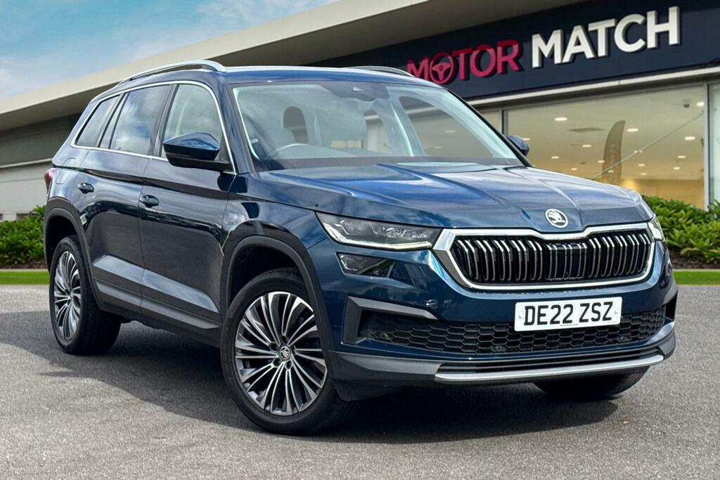 Skoda Kodiaq 1.5 Tsi Act Se L Executive Dsg Euro 6 Ss 7 Blue