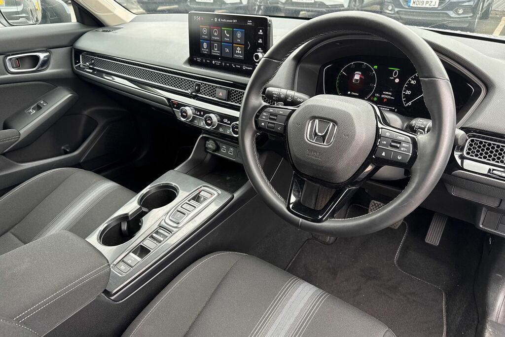 Honda Civic 2.0 Ehev Sport Cvt White #43