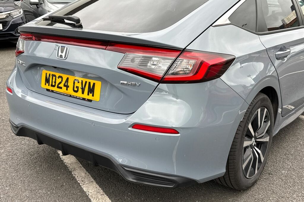Honda Civic 2.0 Ehev Sport Cvt White #9