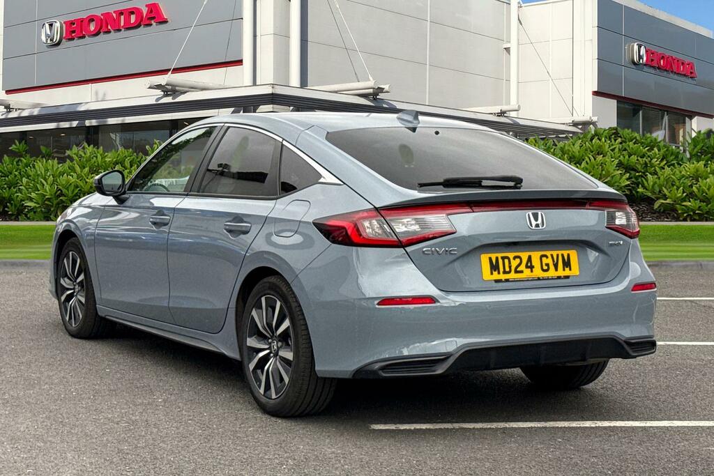 Honda Civic 2.0 Ehev Elegance Cvt Grey #2