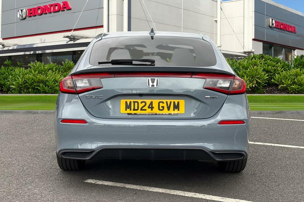 Honda Civic 2.0 Ehev Elegance Cvt Grey #5