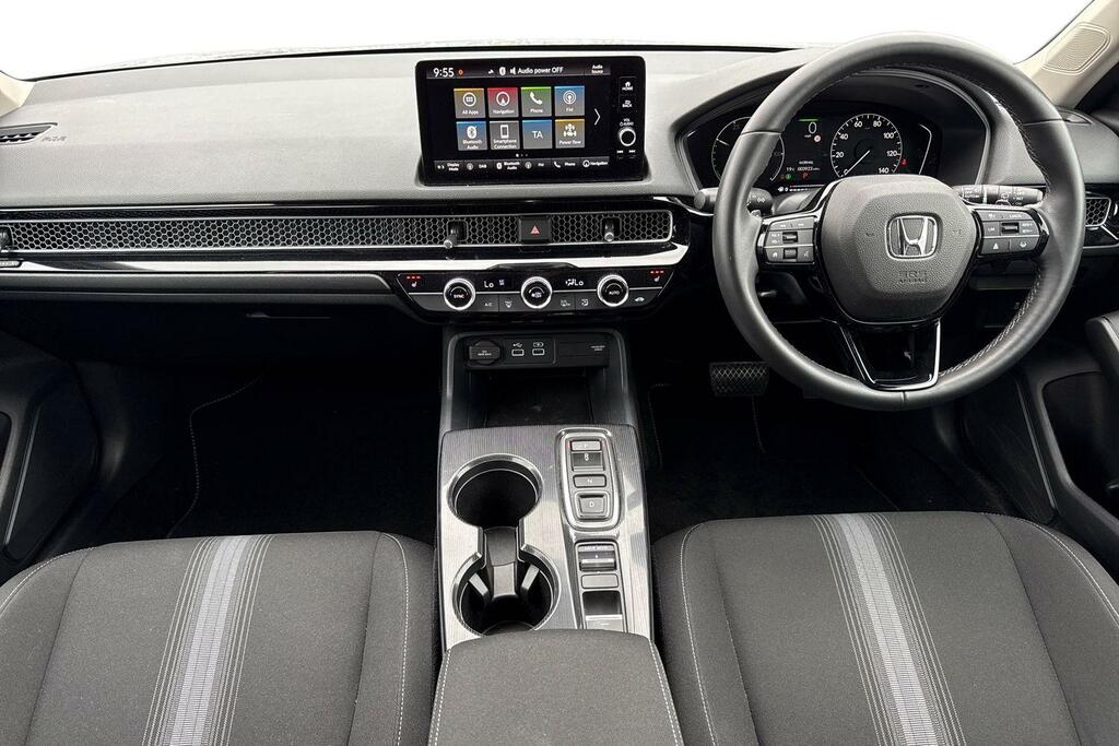 Honda Civic 2.0 Ehev Sport Cvt White #16