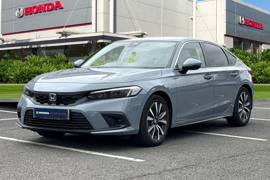 Honda Civic 2.0 Ehev Elegance Cvt Grey #6