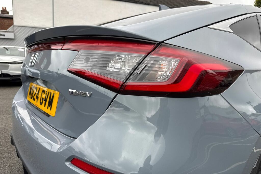Honda Civic 2.0 Ehev Sport Cvt White #27