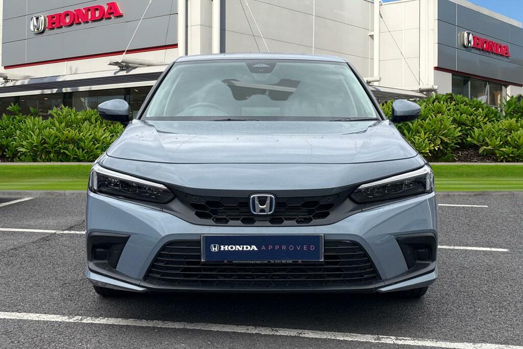 Honda Civic 2.0 Ehev Elegance Cvt Grey #4