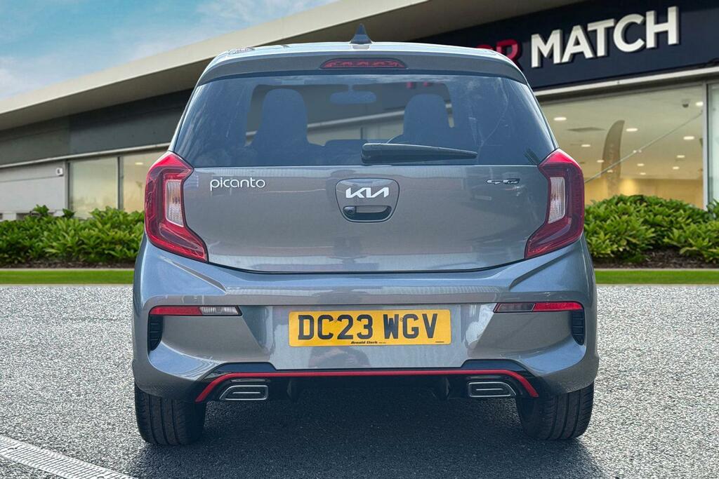 Kia Picanto 1.0 Dpi Gt-line Euro 6 Ss Grey #4