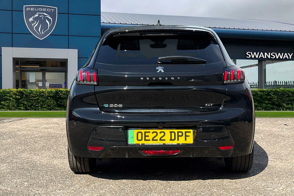 Peugeot e-208 50Kwh Gt 7Kw Charger Black #4