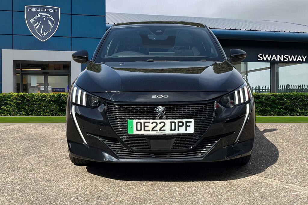Peugeot e-208 50Kwh Gt 7Kw Charger Black #5