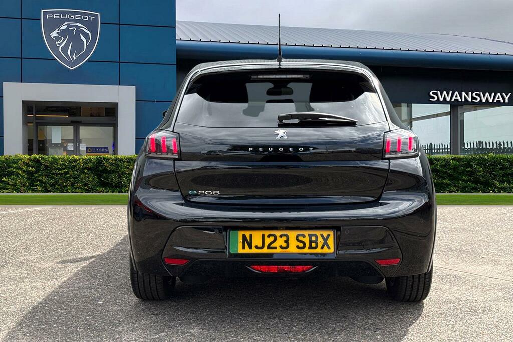 Peugeot e-208 50Kwh Allure Premium 7.4Kw Charger Black #4