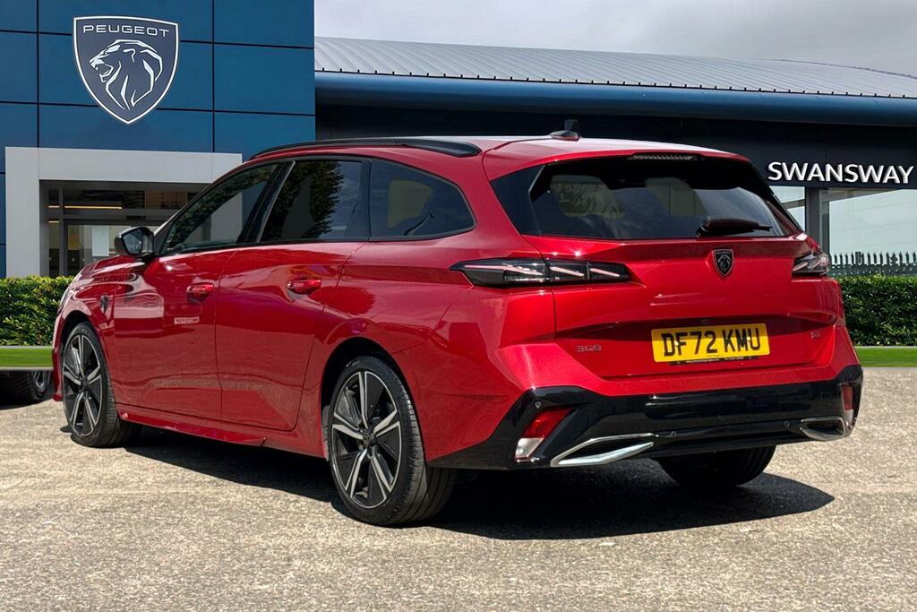 Peugeot 308 SW 1.2 Puretech Gt Eat Euro 6 Ss Red #2