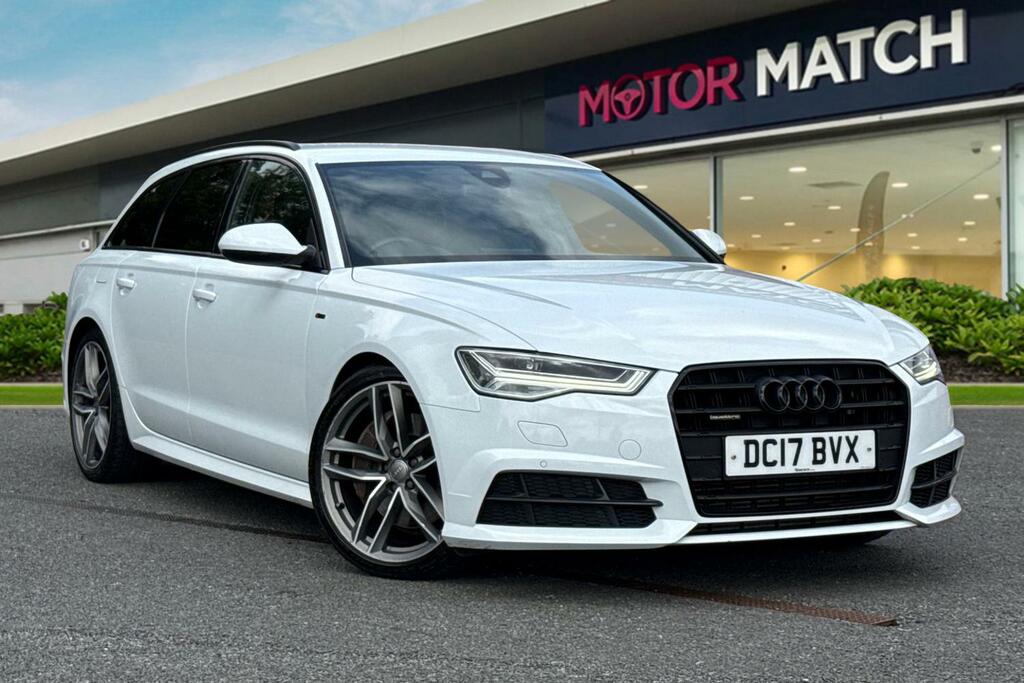 Audi A6 Avant 3.0 Bitdi V6 Black Edition Tiptronic Quattro Euro White