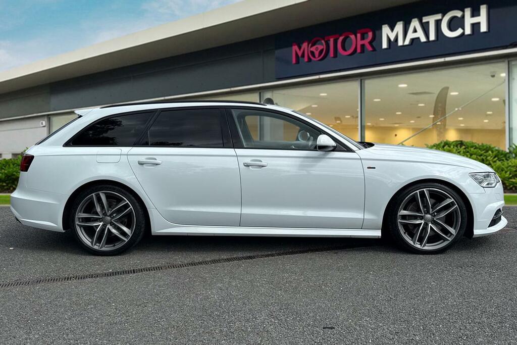 Audi A6 Avant 3.0 Bitdi V6 Black Edition Tiptronic Quattro Euro White #3