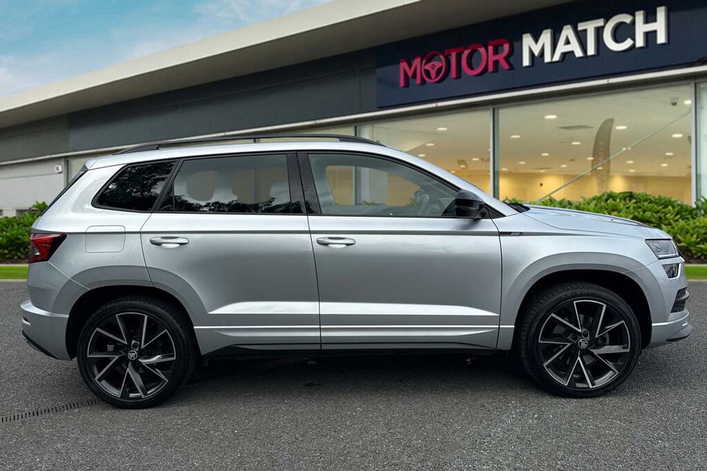 Skoda Karoq 2.0 Tsi Sportline Dsg 4Wd Euro 6 Ss Silver #3