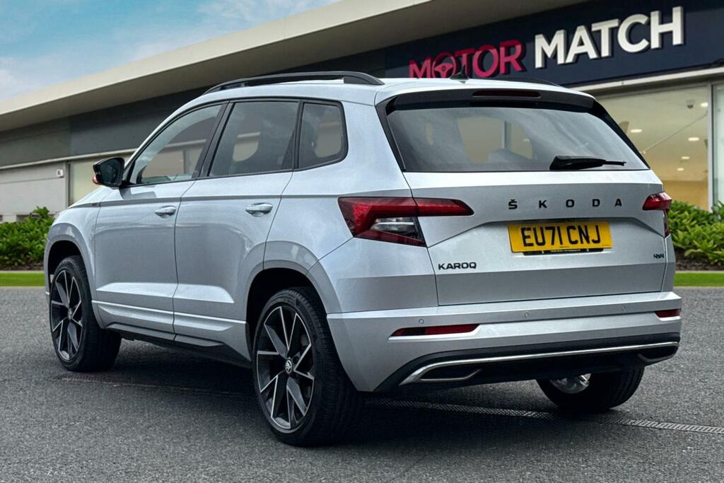 Skoda Karoq 2.0 Tsi Sportline Dsg 4Wd Euro 6 Ss Silver #2