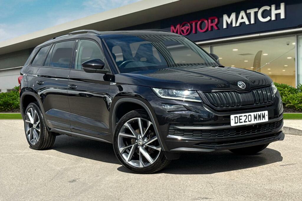 Skoda Kodiaq 2.0 Tdi Sportline 4Wd Euro 6 Ss 7 Seat Black