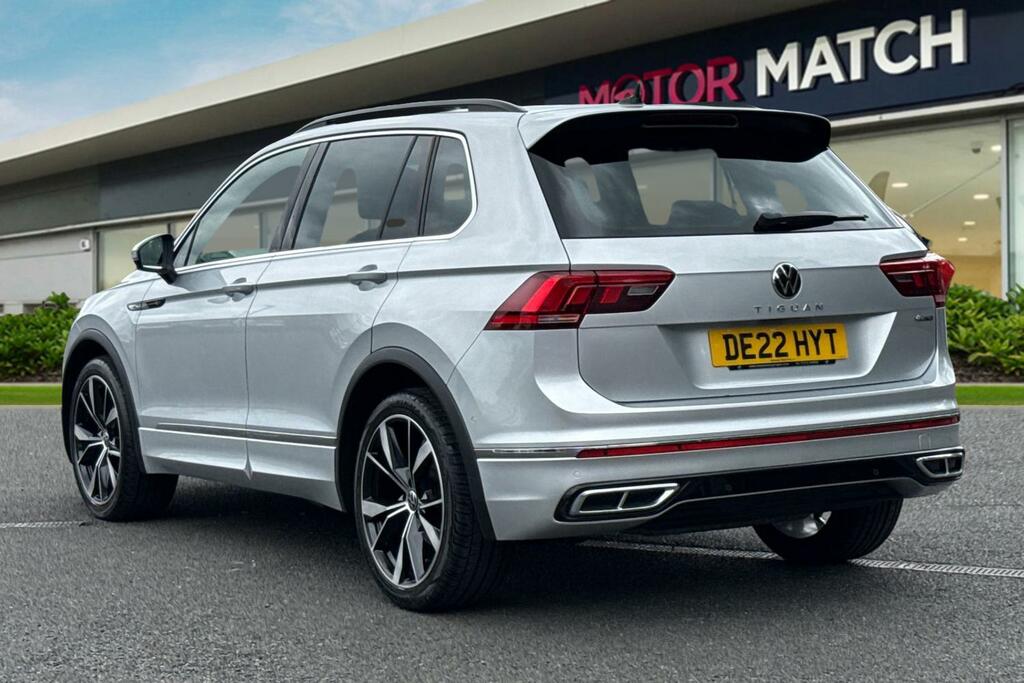 Volkswagen Tiguan 2.0 Tsi R-line Dsg 4Motion Euro 6 Ss DE22HYT Silver #2