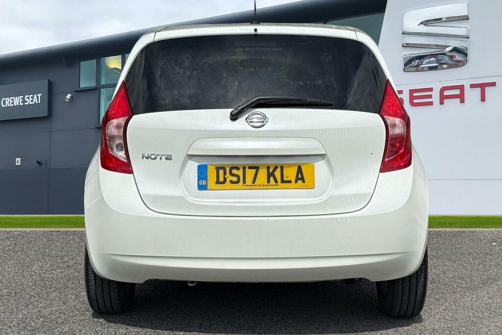Nissan Note 1.5 Dci Acenta Premium Euro 6 Ss White #4