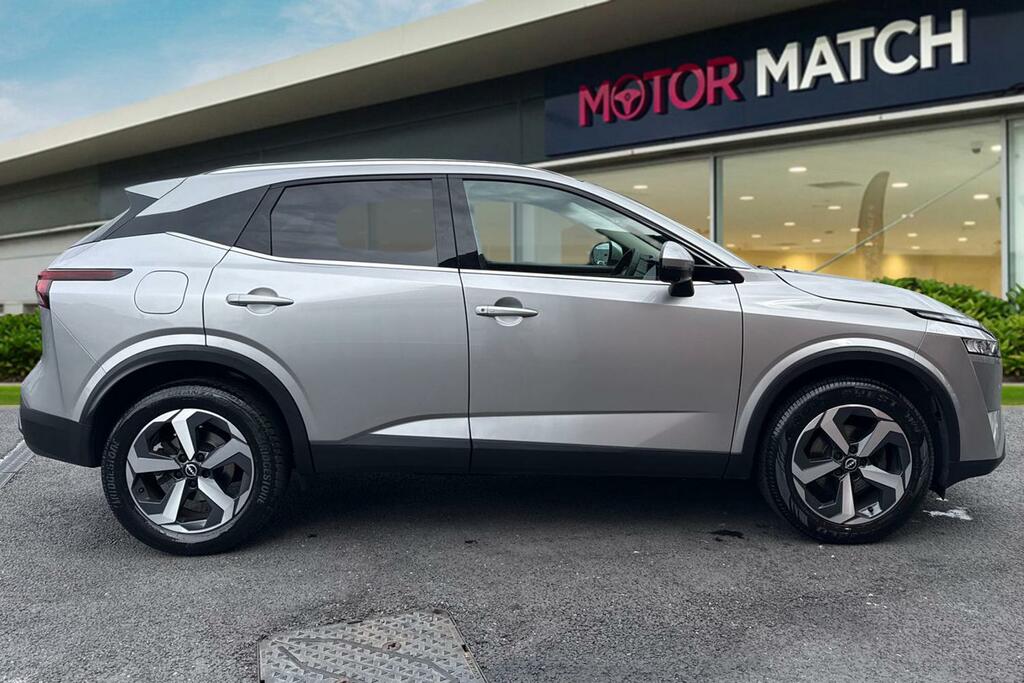 Nissan Qashqai 1.3 Dig-t Mhev N-connecta Euro 6 Ss DN24PZB Silver #3