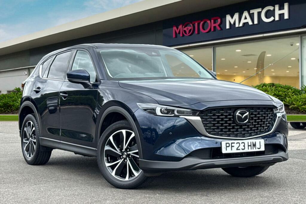 Mazda CX-5 2.0 E-skyactiv G Mhev Exclusive-line Euro 6 Blue