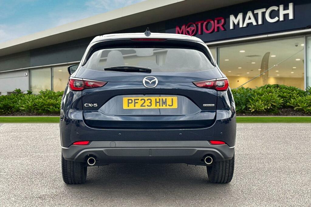 Mazda CX-5 2.0 E-skyactiv G Mhev Exclusive-line Euro 6 PF23HMJ Blue #4