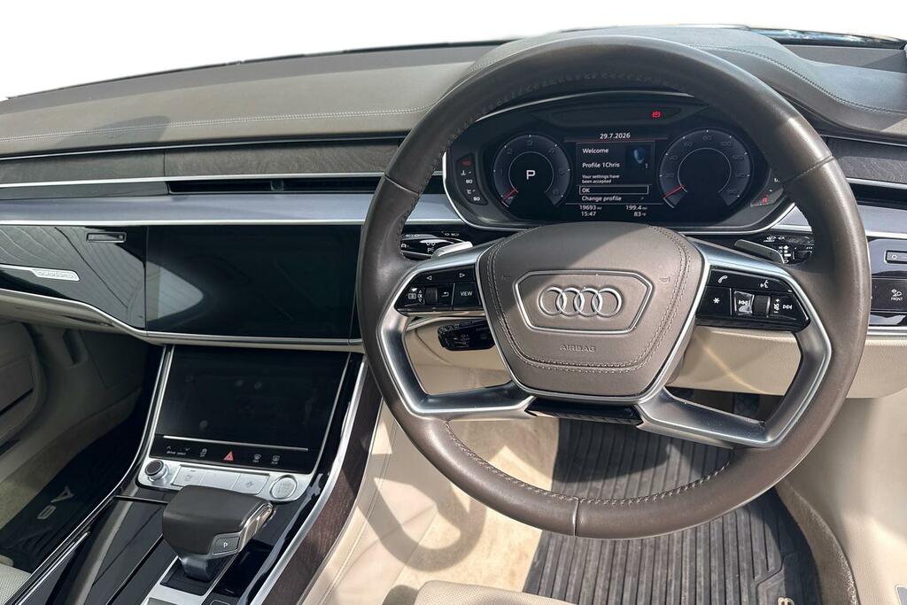 Audi A8 3.0 Tdi V6 50 Saloon Tiptronic Quattro Black #12
