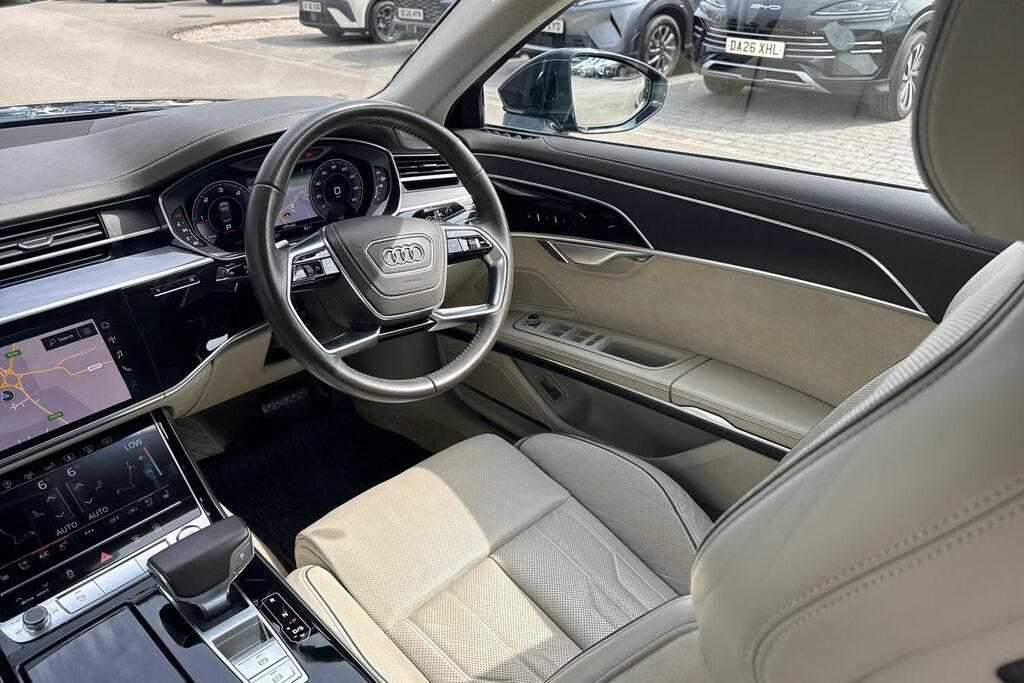 Audi A8 3.0 Tdi V6 50 Saloon Tiptronic Quattro Black #33
