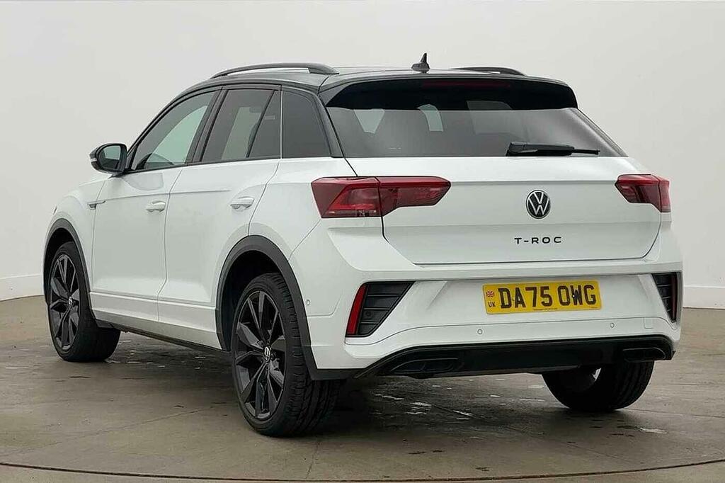 Volkswagen T-Roc 1.5 Tsi Black Edition Plus Dsg White #3