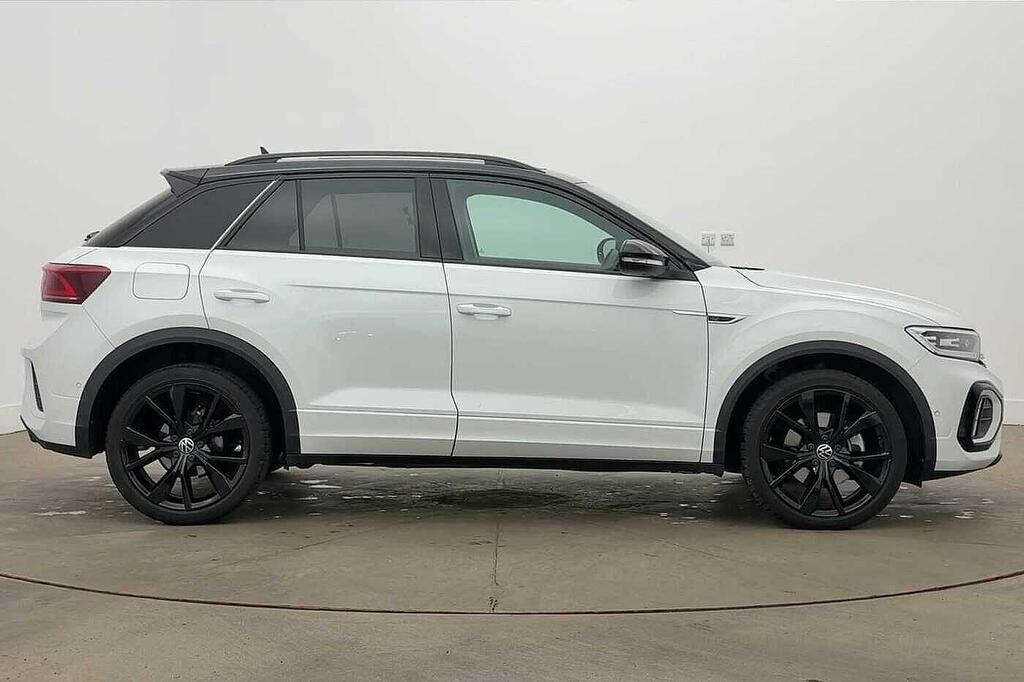 Volkswagen T-Roc 1.5 Tsi Black Edition Plus Dsg White #4