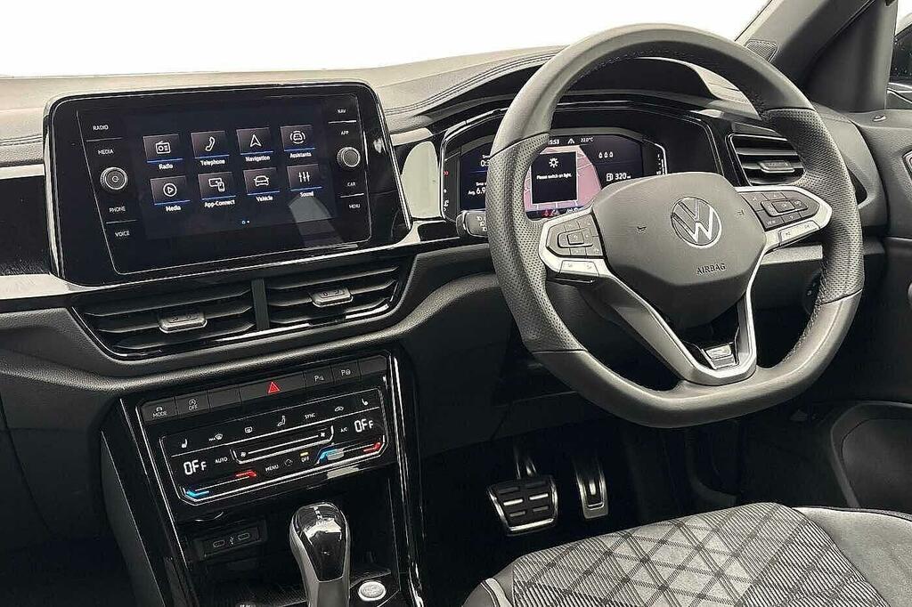 Volkswagen T-Roc 1.5 Tsi Black Edition Plus Dsg Sports Seat P Blue #2